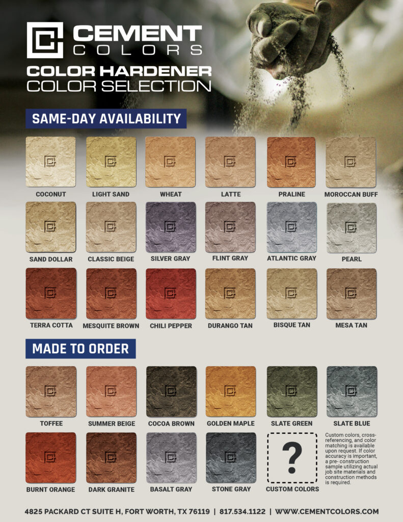 PearlColor Hardener - Cement Colors