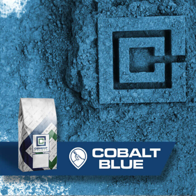 cobalt blue raw pigment for concrete by cement colors